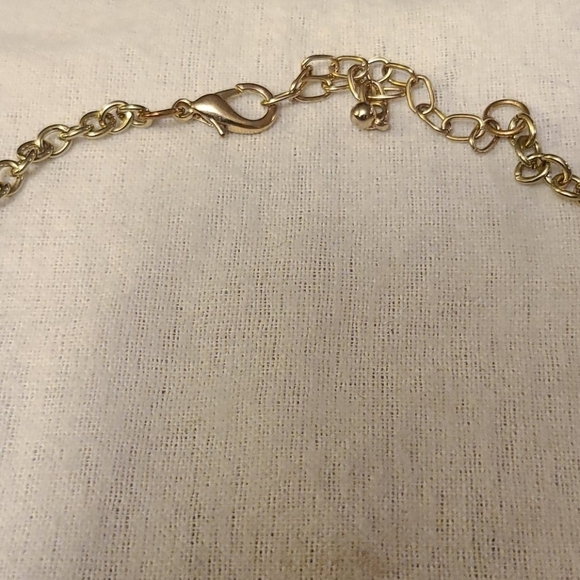 Necklace with bobbles gold color - Picture 4 of 4